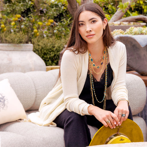 lovely with our doublets opal necklace and other beauty from<br>shop the look > sardinia (stack 1) <span class='visuallyhidden'>Text, phone 323-404-2959 for shopping assistance.</span>